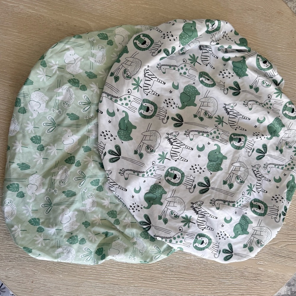 The PeanutShell Pack N Play Crib Fitted Sheets